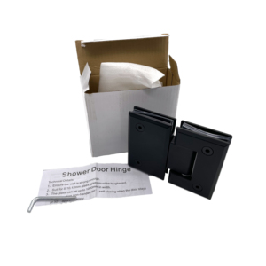 الصب في الزجاج الصلب غير اللامع أسود ثقيل إلى الزجاج مفصلة درجة O - Product Image 4