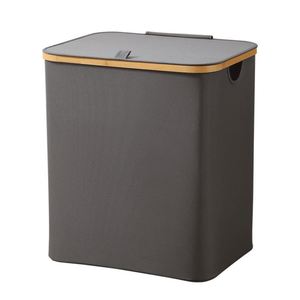 Cestas de Lavandería Plegables Modernas de Gran Capacidad con Anillo de Bambú, en Oferta - Product Image 3