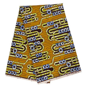 Tissu <span class=keywords><strong>pagne</strong></span> africain <span class=keywords><strong>en</strong></span> coton de haute qualité pour femmes, broderie multicolore, vente <span class=keywords><strong>en</strong></span> gros - Product Image 4