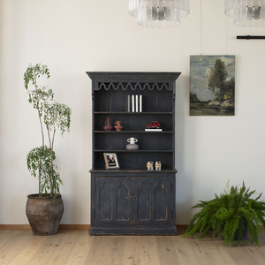 מותאם אישית גבוהה ממדף ספרים עץ מהודף צרפתית אופנתית לאירועים בר חתונה - Product Image 1