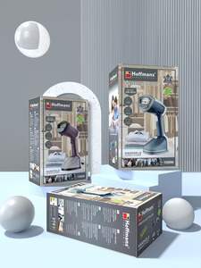 Défroisseur Vapeur Portable Hoffmans 15s à Chauffage Rapide 1500W – Outil de Repassage Anti-Plis pour Coton, Soie et <span class=keywords><strong>Laine</strong></span> - Product Image 5