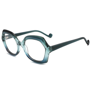 Occhiali da vista retrò di alta qualità da donna acetato <span class=keywords><strong>multicolore</strong></span> occhi di gatto occhiali da lettura blu nero occhiali da lettura alla moda grande <span class=keywords><strong>occhio</strong></span> - Product Image 6