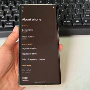 Venta al por Mayor de Teléfonos Inteligentes 5G Reacondicionados Oficiales Versión Estadounidense para <span class=keywords><strong>6</strong></span> <span class=keywords><strong>PRO</strong></span> 12/128GB Cámara Frontal <span class=keywords><strong>6</strong></span>.7" 1080x2160 - Product Image 6