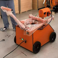 Robot de pulvérisation de tuyaux de grand diamètre SP1200 – Machine de revêtement sans air pour la réhabilitation de canalisations de 1200 à 5000 mm et la construction anti-rouille