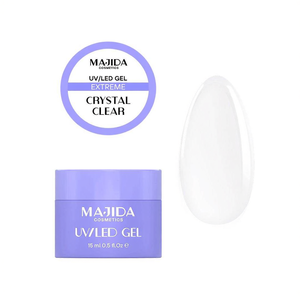 Majida Cosmetics UV LED Gel Crystal Clear 15 Ml <b>Builder</b> Gel - Product Image 3