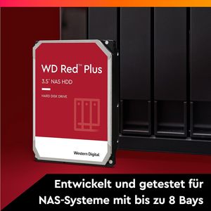 6TB Red Plus NAS <b>Internal</b> Hard <b>Drive</b>-5400 RPM 6Gb/s 256MB 3.5" WD60EFPX Storage Capacity for Expanding Nee - Product Image 4