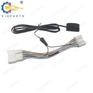 28 Pin Connector Drive Video Decoder Complete Wiring With Switch Key Harness For Toyotas Car DVD Harness