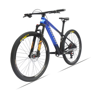 Vélo de montagne HULDABIKE 29 pouces, cadre en fibre de carbone, transmission Shimano XT12, frein à disque hydraulique, rigide, tout-terrain - Product Image 5