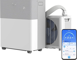 Portasplit Mobile Split Air Conditioner 12000-18000 Btu Variable Frequency Cooling Remote <b>Control</b> Quiet Mode for Household - Product Image 1