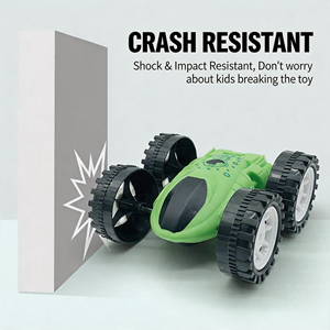 Voiture jouet à inertie double face pour enfants de 2 à 4 ans, garçons, design tout-terrain en plastique, durable et résistant aux chocs - Product Image 4