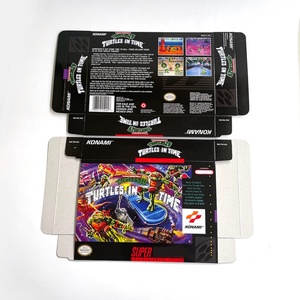 Turtles in Time (Battery Save) 16bit <b>Game</b> Cartridge for USA NTSC Version SNES Video <b>Game</b> Console - Product Image 3