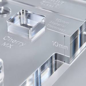 Tester per Switch in Acrilico Solido Personalizzato con Stampa UV, Pannello Espositivo per Switch di Tastiere Meccaniche per Collezionisti e Appassionati di Estetica per Setup da Scrivania Geek - Product Image 5