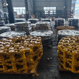 <span class=keywords><strong>Hyundai</strong></span> <span class=keywords><strong>R210</strong></span> R380 R450 R480 R500 R550 R800 R1100 Excavadora Tren de rodaje Eslabones de cadena Pista Zapata Grupo de pista para la venta - Product Image 2