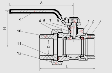 Factory Price Good Reputation New Style Ball Valves Weight