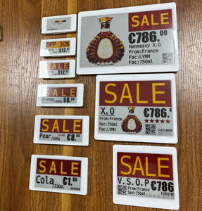 โมดูลไดรเวอร์จอแสดงผล ESL ระบบ ESL EAS ป้ายราคาอิเล็กทรอนิกส์ ป้าย E-Ink Epaper ป้ายชั้นวางสินค้าอิเล็กทรอนิกส์ สำหรับซูเปอร์มาร์เก็ตผลไม้ - Product Image 1