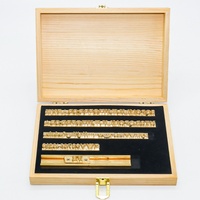Máquina de Estampado en Caliente ZhengFei Modelo 002, Molde para Grabar Letras, Estampado en Cobre, Alfabeto Flexible, Números, Símbolos, Caracteres