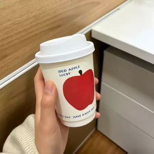 แก้วกระดาษสองชั้นแบบใช้แล้วทิ้ง เกรดสำหรับอาหาร สำหรับกาแฟ น้ำแร่ เครื่องดื่มชูกำลัง กันน้ำ - Product Image 1