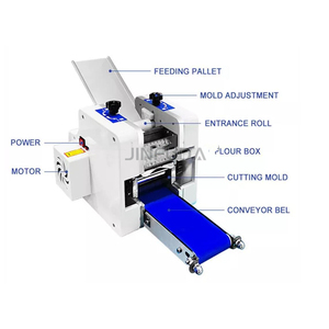 Máquina Automática de Última Generación para Hacer Empanadas y Envolturas de Masa, 60 Piezas/min, 0.18kw - Product Image 4