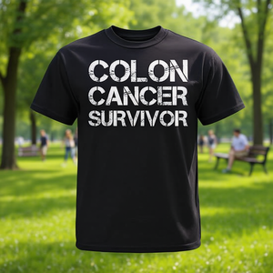 Camiseta para supervivientes del cáncer de colon para el Día de la Conciencia - Product Image 3