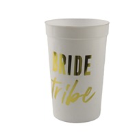 Gobelet en PP personnalisé de 400 ml (14 oz), réutilisable, en plastique PP, pour boissons, événements sportifs et fêtes