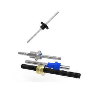 Vis à billes OEM T8 de <span class=keywords><strong>8</strong></span> mm en acier inoxydable avec écrou en laiton pour imprimante 3D et machine CNC - Longueurs multiples personnalisées - Product Image 3
