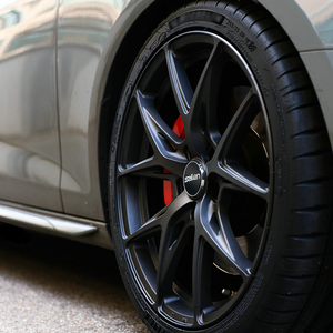 ล้ออัลลอยด์ฟอร์จชุบสังกะสีแบบห้าก้าน น้ำหนักเบา ขนาด 18-20 นิ้ว 8J 8.5J 9.5J 5x112/114.3 สำหรับรถยนต์ซีรีส์ 4 Audi S4 Mercedes - Product Image 4