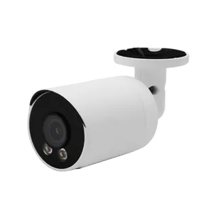 H.265 5MP ColorVu Starlight Bullet Camera with Full Time Color Image IP66 with MIC and SD Slot