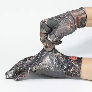 OEM personalizado verano camuflaje fino transpirable hombres selva caza pato guantes duraderos antideslizante Palma <span class=keywords><strong>cazador</strong></span> tiro senderismo guantes - Product Image 6