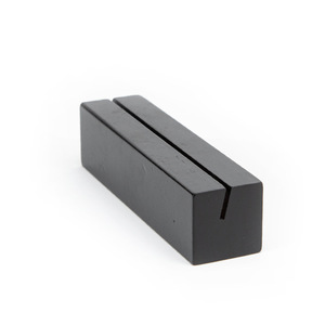 Tarjetero de Madera para Tarjetas de Visita, Color Negro Sólido, Hecho a Medida - Product Image 4