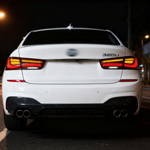 Luces Traseras LED para <span class=keywords><strong>BMW</strong></span> Serie 3 G20 G28 320i 325i 330i 2019-2025, Conjunto de Luces Traseras Dinámicas con Diseño de Escamas de Dragón, Accesorios de Actualización - Product Image 4