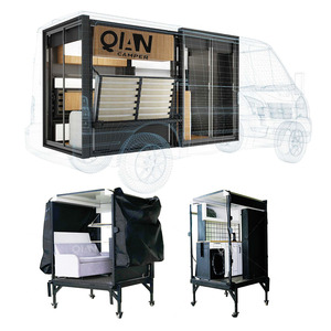 Kit Completo per Conversione <span class=keywords><strong>Van</strong></span>: Unità Cucina Espandibile e Modulo Divano Letto Pieghevole per <span class=keywords><strong>Camper</strong></span> Istantaneo - Product Image 1