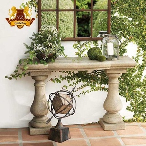 Pietra Naturale Oblong Fatti a Mano da Tavolo in Marmo Mobili da <span class=keywords><strong>Giardino</strong></span> All'aperto <span class=keywords><strong>per</strong></span> La Vendita - Product Image 1