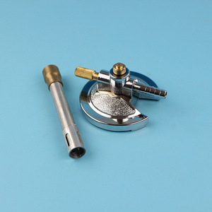 Lampe à gaz Bunsen à tube unique, température maximale 1200°C, équipement de chauffage métallique de laboratoire pour techniciens dentaires - Product Image 4