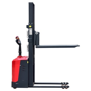 CDD20 2T Electric Forklift 48V32AH PU Tires 1150mm Forks Narrow Aisle <b>Pallet</b> Truck - Product Image 4