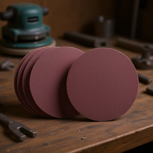 Discos Abrasivos Fervi con Respaldo Adhesivo, Discos de Lijado de 5 Pulgadas para Pulir Madera y Metal - Product Image 3