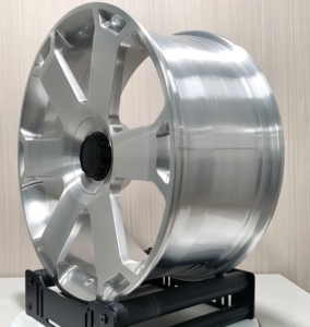 Rines SHIN de Cinco Radios, Forjados, Aleación 5x112, Acabado Cepillado, F16 17 18 19 20 21 22 para AVS Audi RS6 RS7 <span class=keywords><strong>Q8</strong></span> B9 A4 A6 S6 C8 - Product Image 1