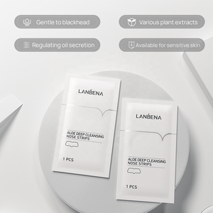 Tiras Nasales <span class=keywords><strong>LANBENA</strong></span> ALOE Cream, Limpiador de Poros de Limpieza Profunda y Blanqueamiento, con Ingredientes Químicos - Product Image 3