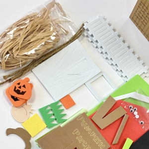 Kit creativo de manualidades de fieltro con parche de <span class=keywords><strong>calabaza</strong></span>, juguetes educativos divertidos para niños, fabricación de joyas inspiradas, Material de espuma <span class=keywords><strong>EVA</strong></span> duradero - Product Image 3