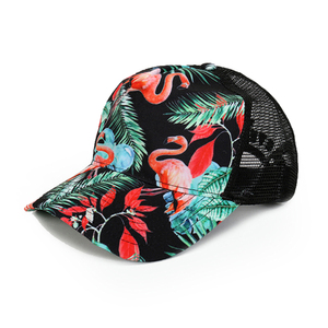 Écologique taille unique Brodé Femmes Personnalisé Tissu En Cuir Bande Supérieure Rapaces Flamant Chapeau - Product Image 2