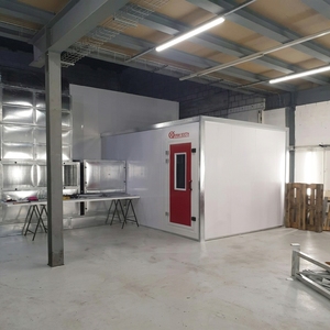 Chine Équipement de Réparation De Carrosserie <span class=keywords><strong>Cabine</strong></span> De <span class=keywords><strong>Peinture</strong></span> avec de La <span class=keywords><strong>Peinture</strong></span> Chambre de Mélange - Product Image 2