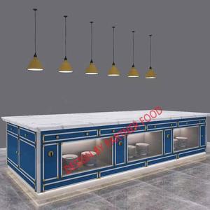 Ristorante dell'hotel lussuosa <span class=keywords><strong>stazione</strong></span> di cottura e isola di cottura e tavolo da Buffet Design attrezzature per ristoranti Mix di cibo 2 anni - Product Image 3