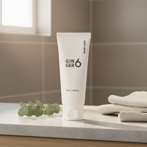 Crème pour les mains au gingembre GINGER6, nourrissante, végane, avec glycérine et acide hyaluronique, hydratant à absorption rapide pour tous types de peaux - Product Image 5