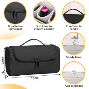 Travel Portable <b>Makeup</b> Cosmetic Bag Waterproof Hair Dryer Carring Storage <b>Case</b> for Men Women - Product Image 2