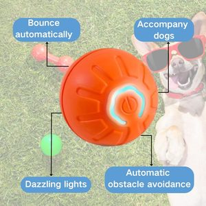 2025 New Classic Silicone Automatic Moving Shaking Interactive Rolling <b>Dog</b> <b>Ball</b> Toy Smart Moving - Product Image 2