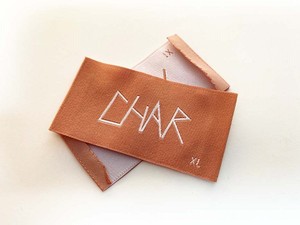 Hải quân màu xanh dệt may Nhãn-số lượng lớn Bán buôn giá cả phải chăng t-shirt cổ thẻ cho quần áo xây dựng thương hiệu - Product Image 4