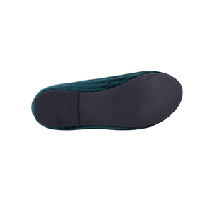 Zapatos Mary <span class=keywords><strong>Jane</strong></span> Planos de Terciopelo para Niñas, Color Verde, Zapatos Mary <span class=keywords><strong>Jane</strong></span> para Mujer, Zapatos a Juego para la Familia - Product Image 2