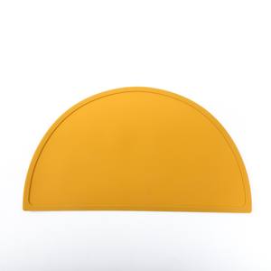 Napperon en silicone pour enfants Design rond vintage léger de haute qualité pour salle à manger, cuisine, coussin lavable avec logo imprimé - Product Image 2