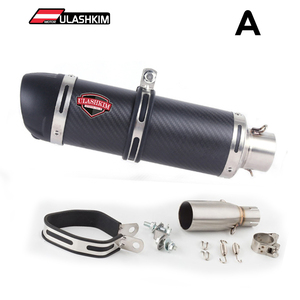 Escape deslizante para <span class=keywords><strong>Piaggio</strong></span> <span class=keywords><strong>BEVERLY</strong></span> 125 <span class=keywords><strong>300</strong></span> MP3 125 250 <span class=keywords><strong>300</strong></span> tubo medio de escape silenciador de motocicleta <span class=keywords><strong>BEVERLY</strong></span> 125 <span class=keywords><strong>300</strong></span> MP3 125 250 - Product Image 2