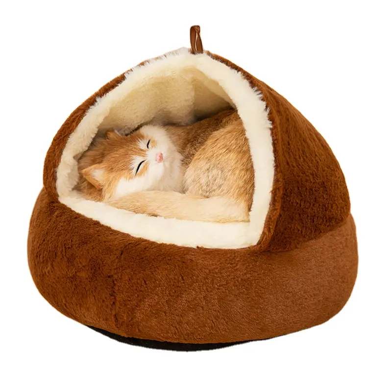 חם מיטת חתול וכלב חם של 30/40 ס "מ קטיפה מוצרי חיית מחמד רך מוצרי חיית מחמד