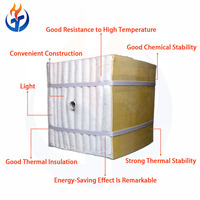 Módulos de fibra cerámica 1260 ℃ Módulos de fibra resistente al calor para techos de horno de fusión de vidrio